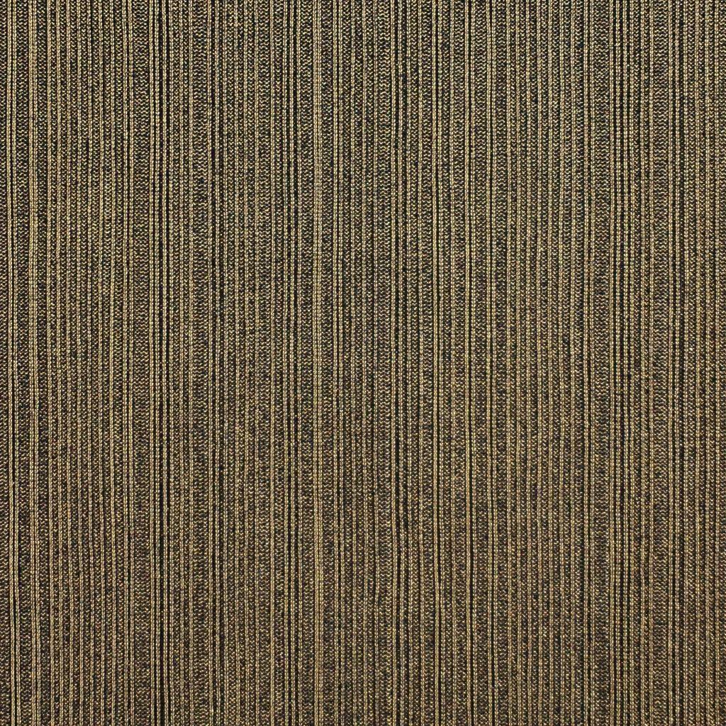 Plissee-Jersey metallic gold schwarz